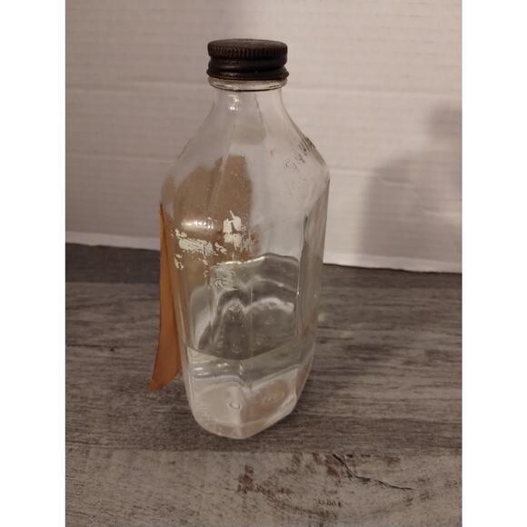 Vintage Medicine Glass Bottle Squibb Mineral Oil - Picture 4 of 7